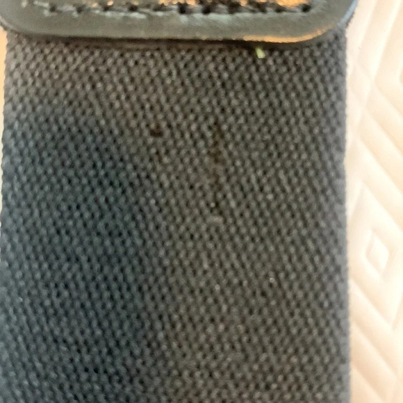 Vintage Pebble Beach Golf Suspenders Embroidered Made In England Leather - Picture 7 of 8